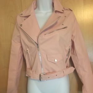 Pink Moto Jacket